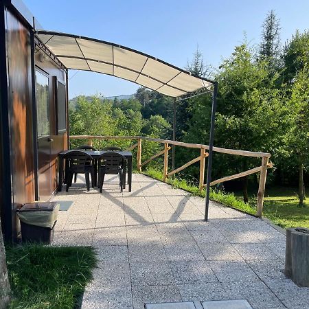 I Falchi Pellegrini - Bungalow E Tenda Monzuno Exterior foto