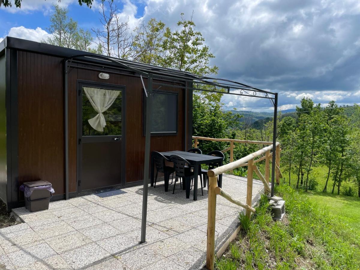 I Falchi Pellegrini - Bungalow E Tenda Monzuno Exterior foto