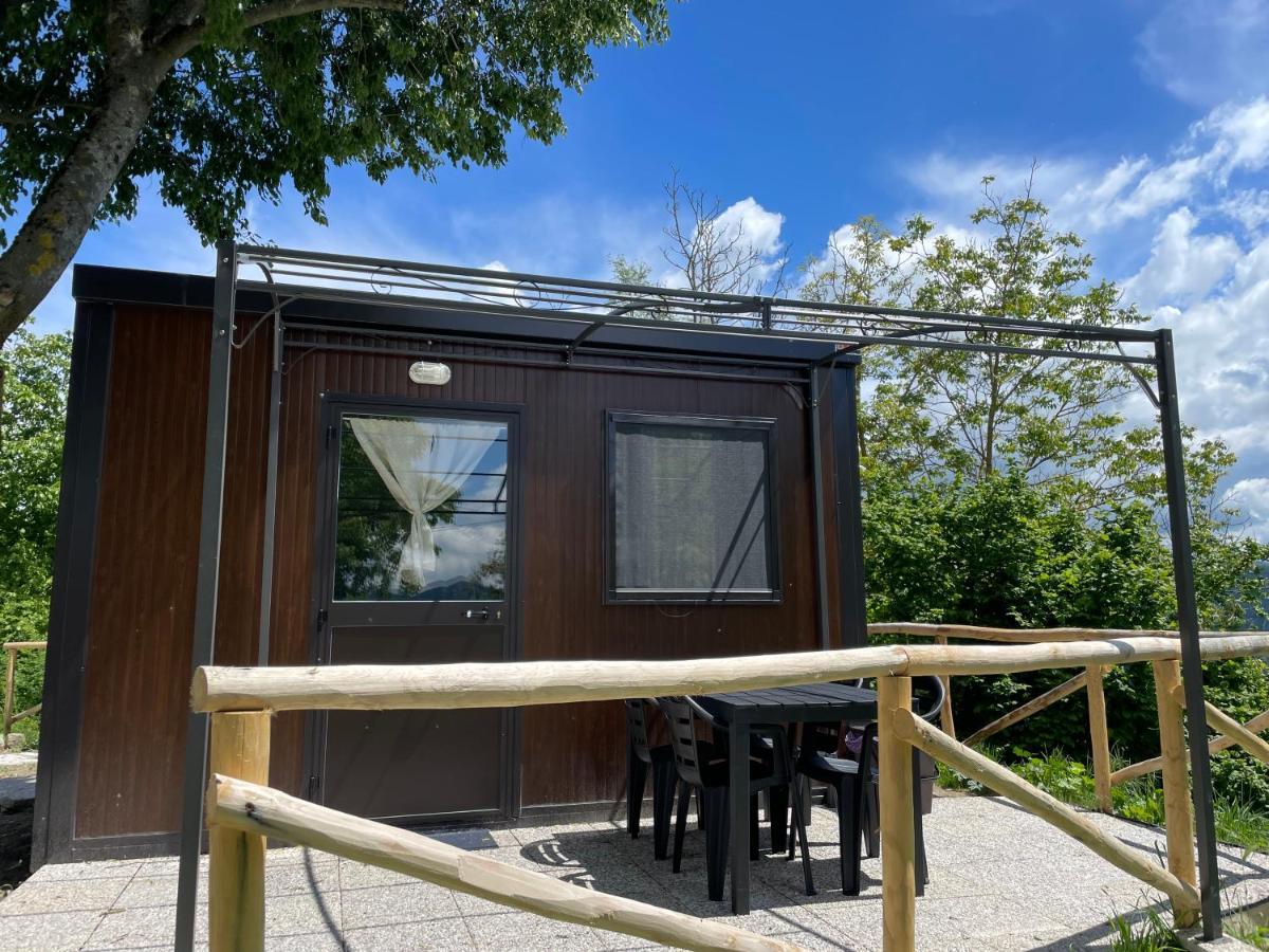 I Falchi Pellegrini - Bungalow E Tenda Monzuno Exterior foto
